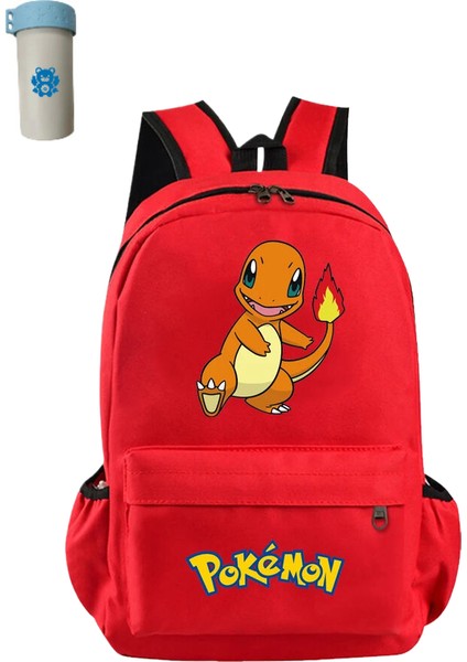 Yüksek Kaliteli Pokemon Pikachu Sırt Çantası Charmander Bulbasaur (Yurt Dışından)