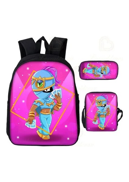 3 Adet/takım Oyun Sırt Çantası Yeni Oyun Yıldızı Moda Sırt Çantası Omuz Çantası 3D Baskılı Okul Çantası Mochilas Öğrenci Sırt Çantası (Yurt Dışından)