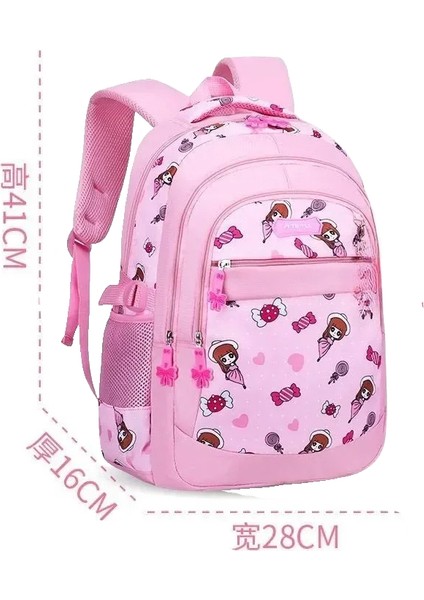 Okul Omuz Çantası Tasarımcı Havalandırma Hafif Aşınmaya Dayanıklı Büyük Kapasiteli Sırt Çantası Omurga Koruması (Yurt Dışından)