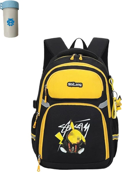 Öğrenci Yıldırım Sırt Çantası Seyahat Çantası Laptop Çantası Okul Çantası Saklama Çantası (Yurt Dışından)