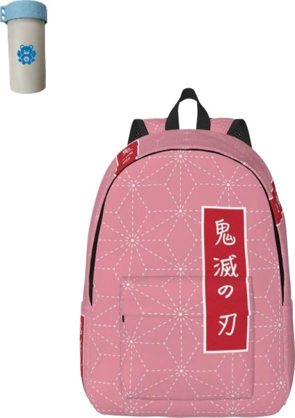 Sırt Çantası Erkek Günlük Okul Çantası Üniversite Anime Kimestu No Yaiba Çantası (Yurt Dışından)