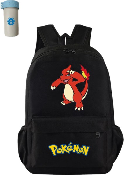 Yüksek Kaliteli Pokemon Pikachu Sırt Çantası Charmander Bulbasaur (Yurt Dışından)