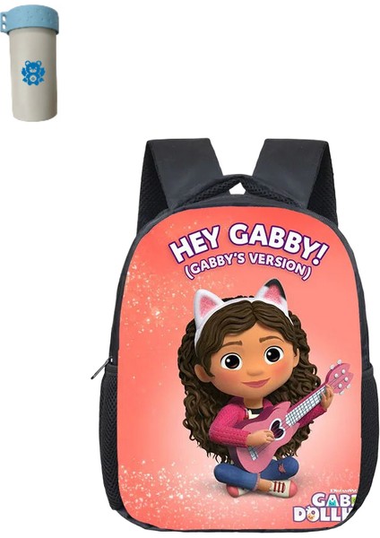 12 Inç Karikatür Gabby Okul Çantası Anaokulu Çocuk Çocuk Okul Sırt Çantası (Yurt Dışından)