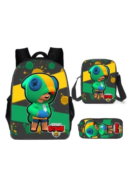 3 Adet/takım Oyun Sırt Çantası Yeni Oyun Yıldızı Moda Sırt Çantası Omuz Çantası 3D Baskılı Okul Çantası Mochilas Öğrenci Sırt Çantası (Yurt Dışından)