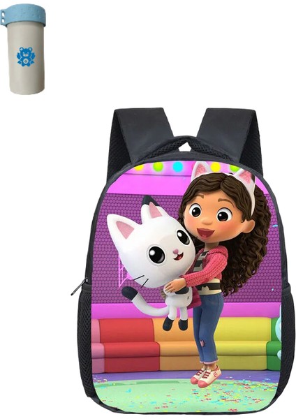 12 Inç Karikatür Gabby Okul Çantası Anaokulu Çocuk Çocuk Okul Sırt Çantası (Yurt Dışından)