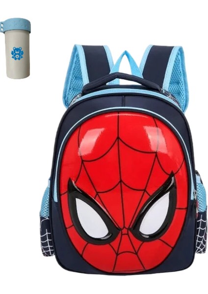 Çocuk Sırt Çantası Anime Örümcek Baskı Çocuk Okul Çantası (Yurt Dışından)