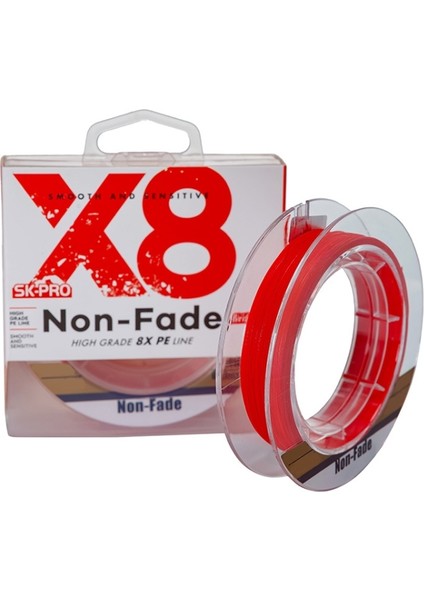 Fade Olmayan X8 150M 8 Kod Pe Pish Misina, Misina Numarası: No. 5.0 (Yurt Dışından)