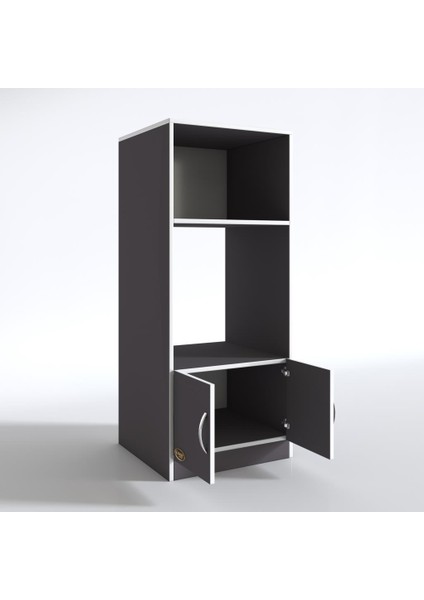 Kenzlife ankastre fırın dolabı ahsen gri mutfak