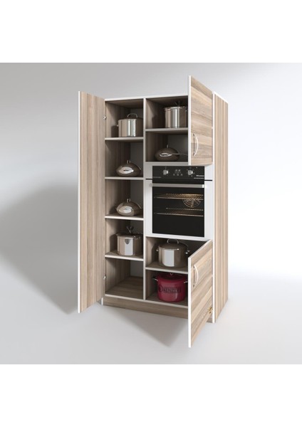 Kenzlife ankastre fırın dolabı banu crd mutfak modelleri