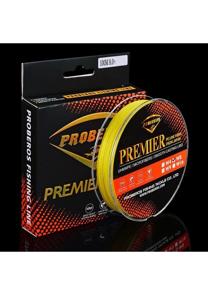 8 Düzenlendi 100M Majestic Horse Fish Misina, Misina Numarası: 6.0 / 70LB (Yurt Dışından)