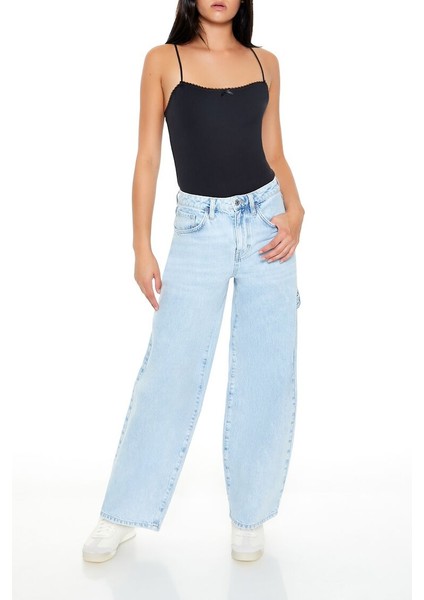 F21 Pointelle Bodysuit