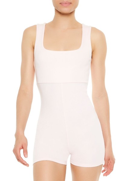 F21 Dikişsiz Spor Tulum