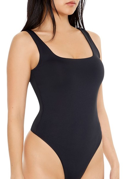 Şekillendirici Askılı Bodysuit