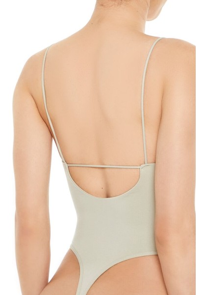 Askılı Tanga Bodysuit