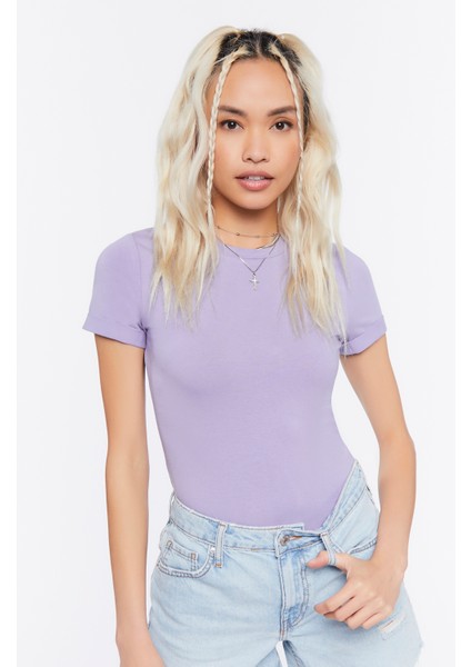 Pamuklu Kısa Kollu Body