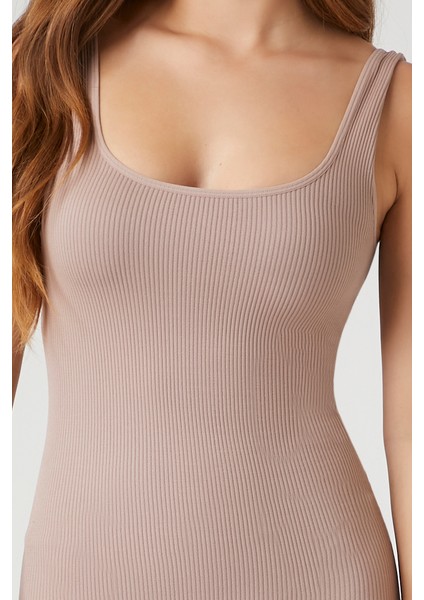 F21 Dikişisiz Askılı Tulum