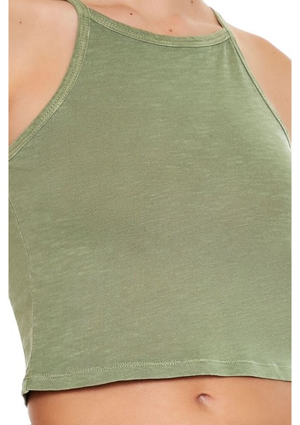Jarse Crop Askılı Atlet