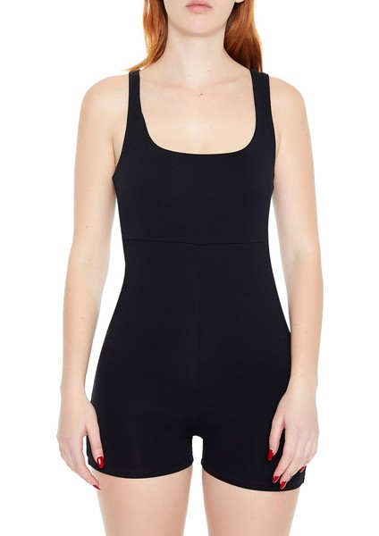 F21 Dikişsiz Spor Tulum