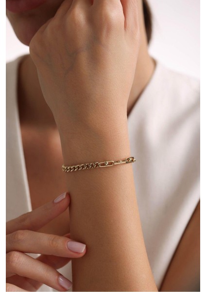 Harf Charm & Yıldız Charm Gurmet Portoro Bileklik