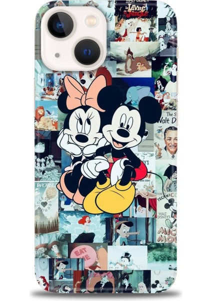 iPhone 15 Plus Kılıf Hd Baskılı - Cartoons + 9h Nano Ekran Koruyucu