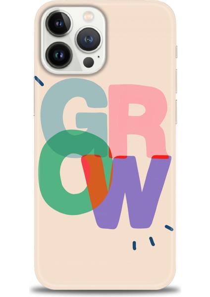 iPhone 15 Pro Kılıf Hd Baskılı - Grow + 9h Nano Ekran Koruyucu