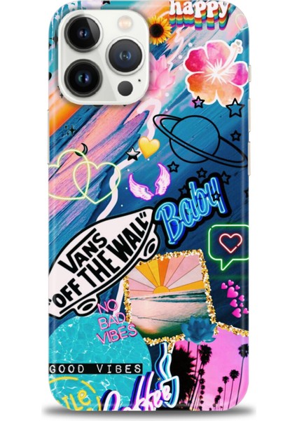 iPhone 16 Pro Max Kılıf Hd Baskılı - Happy Vans + 9h Nano Ekran Koruyucu