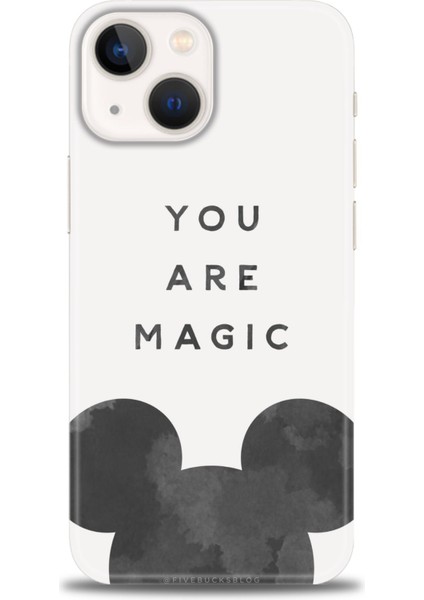 iPhone 15 Plus Kılıf Hd Baskılı - You Are Magic + 9h Nano Ekran Koruyucu