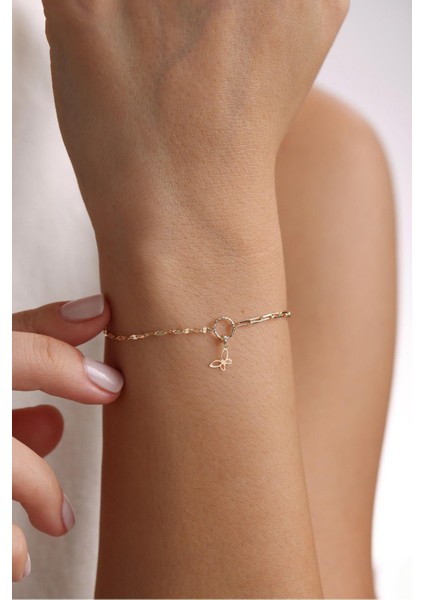 Slim Kelebek Sallantılı Işıltılı Bileklik fırsatları