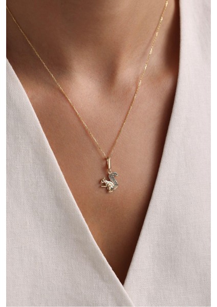 Sincap Kilitli Charm Kolye Ucu