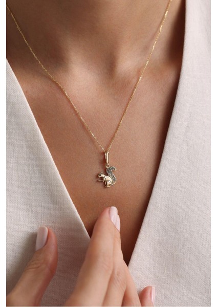 Sincap Kilitli Charm Kolye Ucu