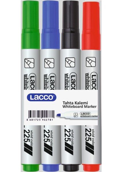 Yazı Tahtası Kalemi 4'lü Karışık