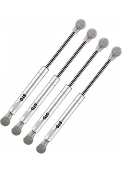 4 Adet Dolap Amortisörü Gazlı Piston Kapak Hidroliği 27 cm 100 Newton