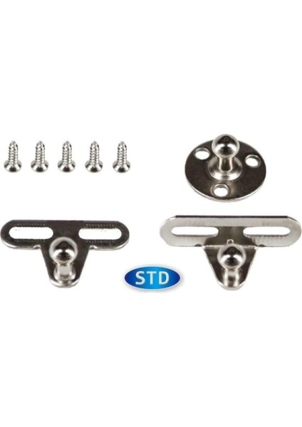4 Adet Dolap Amortisörü Gazlı Piston Kapak Hidroliği 27 cm 100 Newton