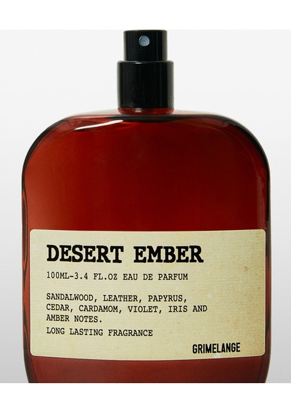 Desert Ember Odunsu Aromatik Notalı Uzun Süre Kalıcı 100 ml Erkek Parfüm