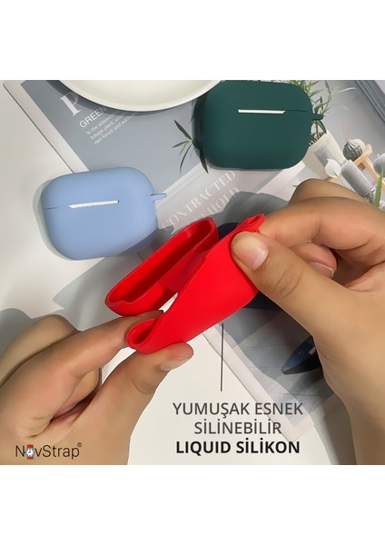 Apple Airpods Pro/airpods Pro 2. Nesil Ile Uyumlu Kılıf Toz Tıpalı Yumuşak Liquid Silikon fırsatları
