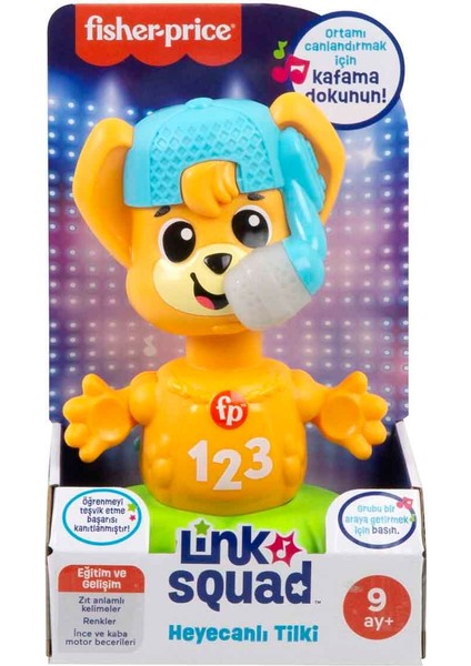Fisher Price Link Squad Heyecanlı Tilki Eğitici Bebek Oyuncağı HYL27