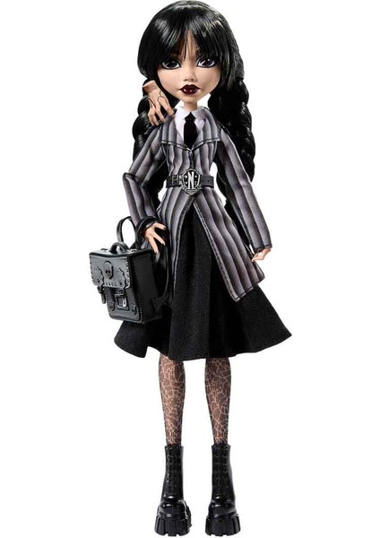 Wednesday Addams Okul Üniformalı Bebek HXJ04