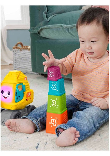 Fisher Price Sesli ve Işıklı Eğitici Vinç HWY62 fırsatları