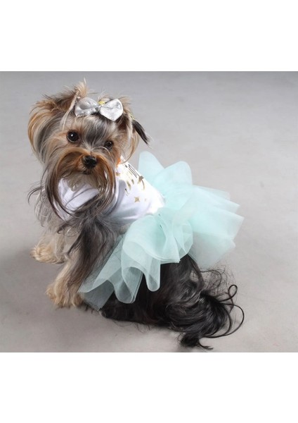 Prenses Tütü Kedi ve Köpek Elbisesi Yeşil fiyatları