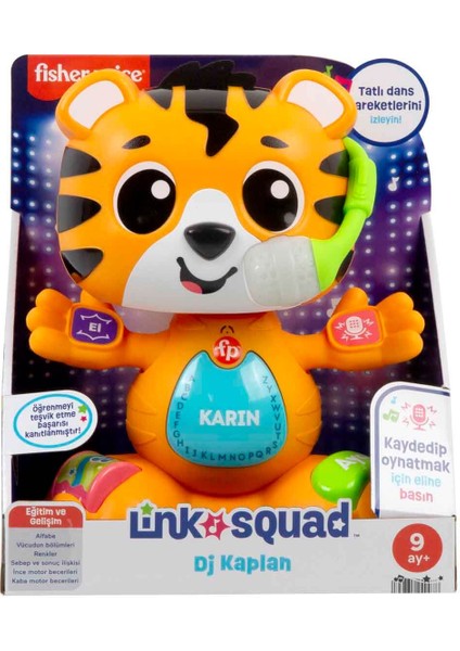 Fisher Price Sesli ve Işıklı Link Squad Dj Kaplan HYL28