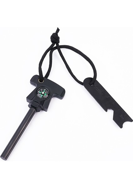 Çok Amaçlı Pusulalı Çakmak Taşlı Magnezyum Çubuğu OUT-4510 fiyatları