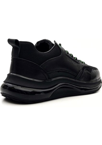 64648 Erkek Deri Sneaker Ayakkabı