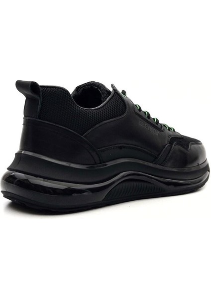 64648 Erkek Deri Sneaker Ayakkabı
