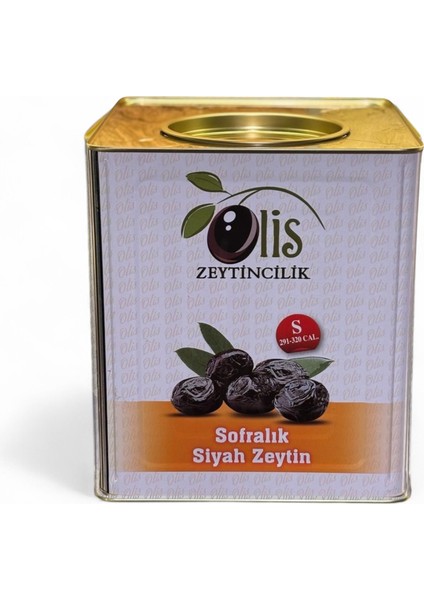 Siyah Zeytin Süzme Ağırlık 10 kg S. 291320 Kalibre Teneke