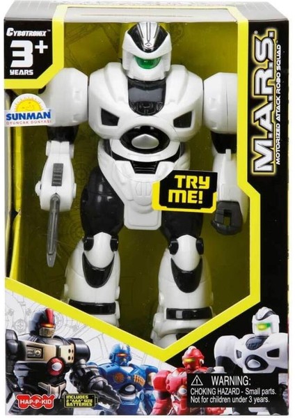 Nessiworld M.a.r.s. Sesli ve Işıklı Yürüyen Robot 18 Cm.