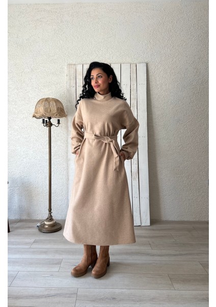 Uzun Bej Salaş Kaşe Elbise fiyatları