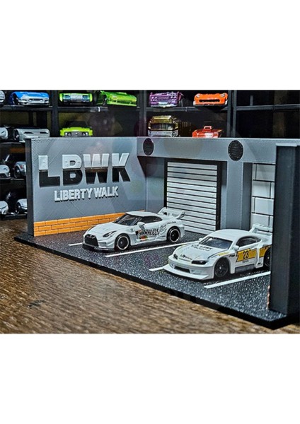 1:64 Liberty City Garage Park Diorama Parking Diecast fiyatları