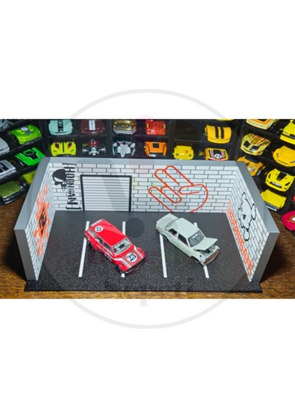 1:64 Hoonigans Diorama Parking Diecast