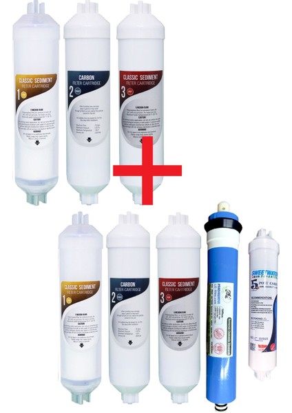 Kapalı Kasa Filtre Takım 5 Li +Takım 3lü