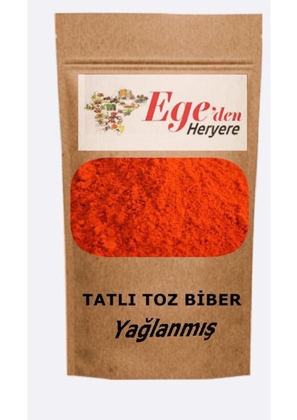 Tatlı Toz Biber (Tatlı)Yağlanmış 500 gr